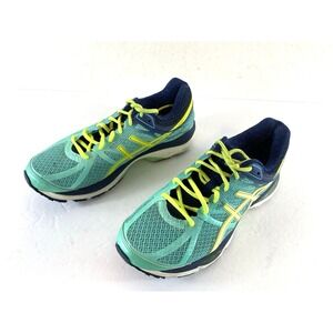 Asics Gel Cumulus 17 T5D8N Green Running Shoes Sneakers Women's Size 9.5